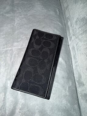 Coach Signature Breast Pocket Wallet